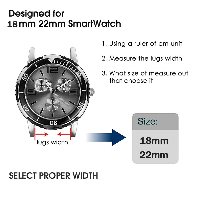 For Xiaomi watch S4 S3 S2 S1 Active Strap Parachute Braided Bracelet correa for Xiaomi watch Color 2 Color Sport Band 18mm 22mm - Free Item.
