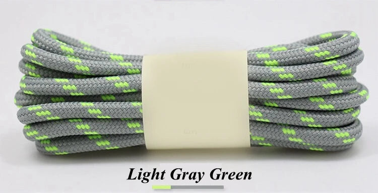 Bold Round Hiking Shoe laces Sneakers Shoelaces High Top Outdoor Walking Boot Laces Shoes Strings Diameter 0.5CM Shoelace 1Pair - Free Item