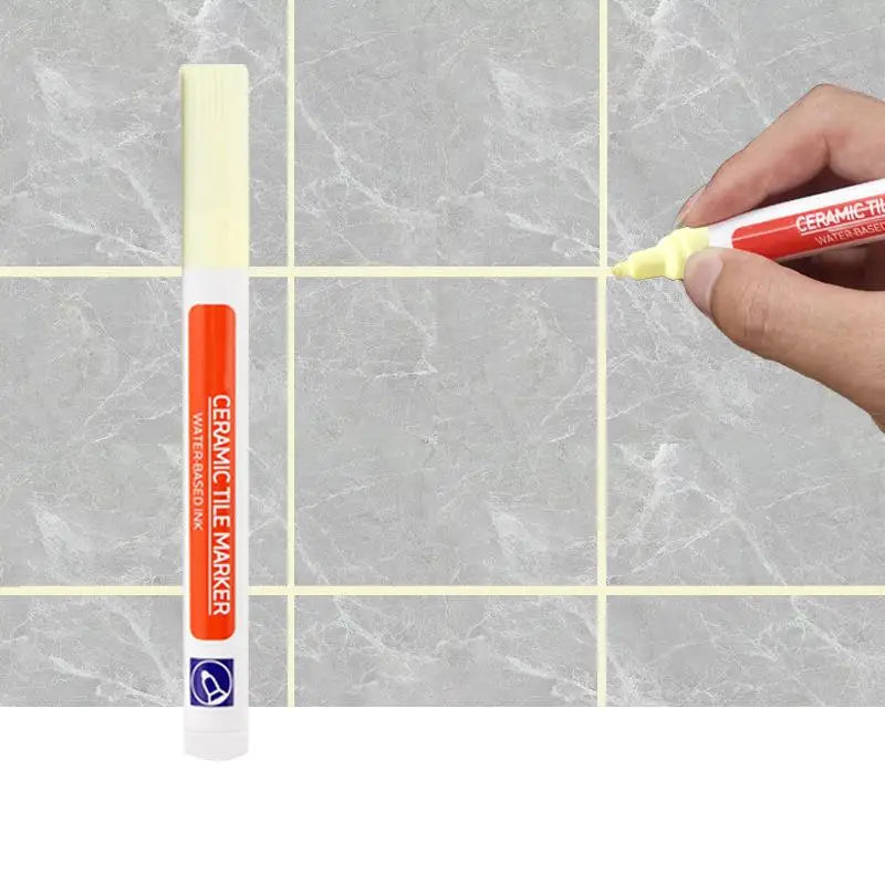 2pcs/Set 12colors Waterproof Tile Marker Grout Pen Wall Seam Pen For Tiles Floor Bathroom Decontamination Seam Repair Tools