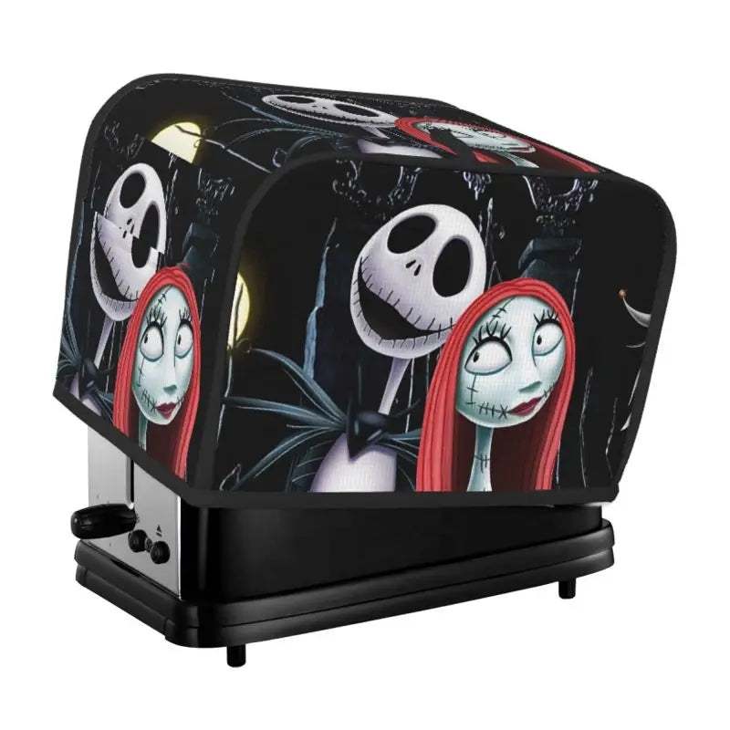 Halloween 2 Slice/4 Slice Toaster Bakeware Cover Protector Dustproof Kitchen Clean Tools Organizer