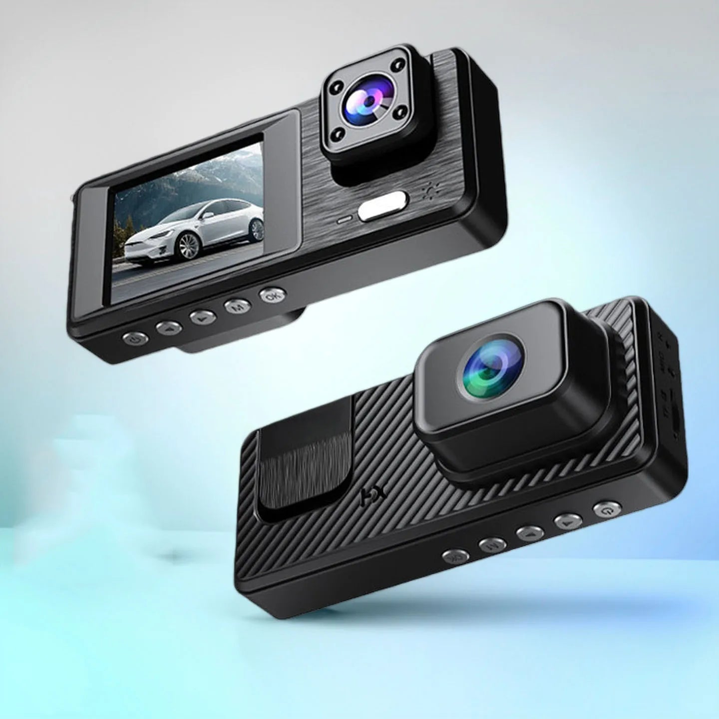 2 Camera Dash Cam For Car Camera 1080P Video Recorder  Car DVR Front Rear View Camera Night Vision Black Box Car Accessories