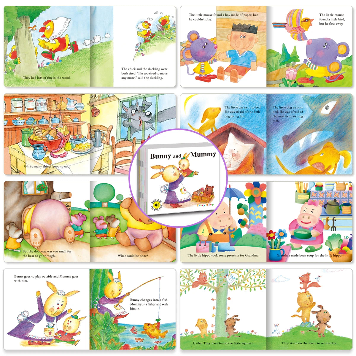 10 Fairy Tale Books in English, Children's Bedtime Stories, Reading Color Content, Preschool Learning, Developing the Brain -Free Item