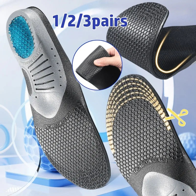 Work Insoles – Thickened, Breathable, Odor-Resistant – Support, Anti-Sprain, Cushioning – Unisex Non-Slip Shoe Insoles - Free Item Weekend (50% off).