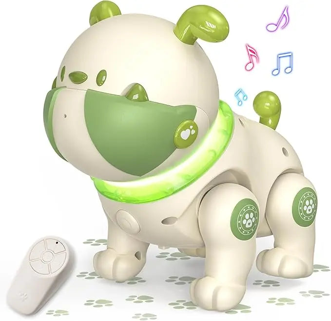 Robot  Puppy Toys for Kids,Remote Control Robot Pet,RC Robot Dog With Dancing Music Recording Function,Gift for Toddler Boy Girl