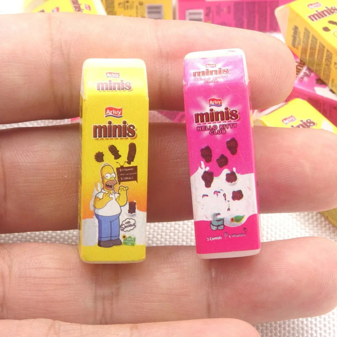1/12 Or 1/6 Dollhouse Miniature Supermarket  Daily Necessities Snacks Cookies Chocolate Sauce Jam For Blyth Doll Accessories Toy