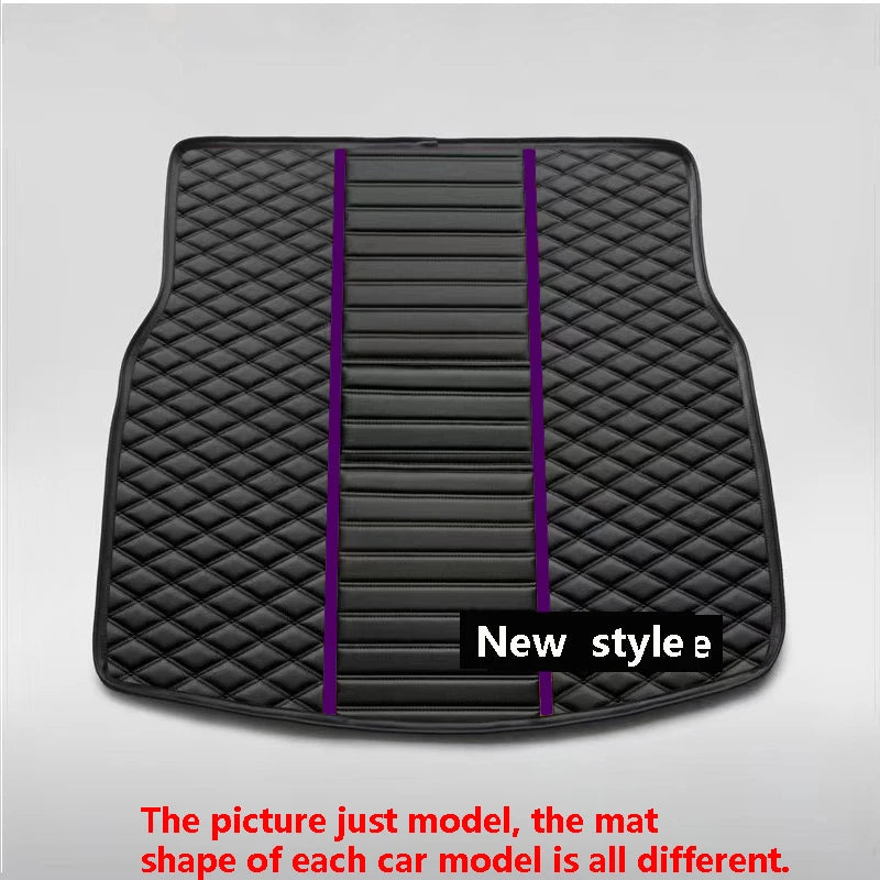 Custom Automotive Car Floor Mats For Mercedes W124 1985 1986 1987 1988 1989 Auto Luxury Leather Men Women Car Mats Full Coverage