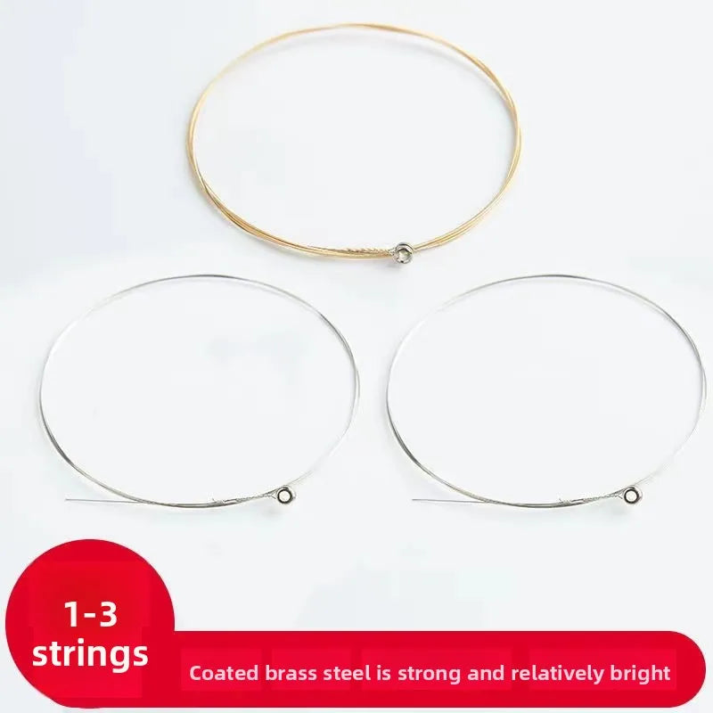 Wood Six-String Folk Guitar Strings Single String Duet Trio Quartet Quintet Sixtette Full Set Acoustic Guitar Strings
