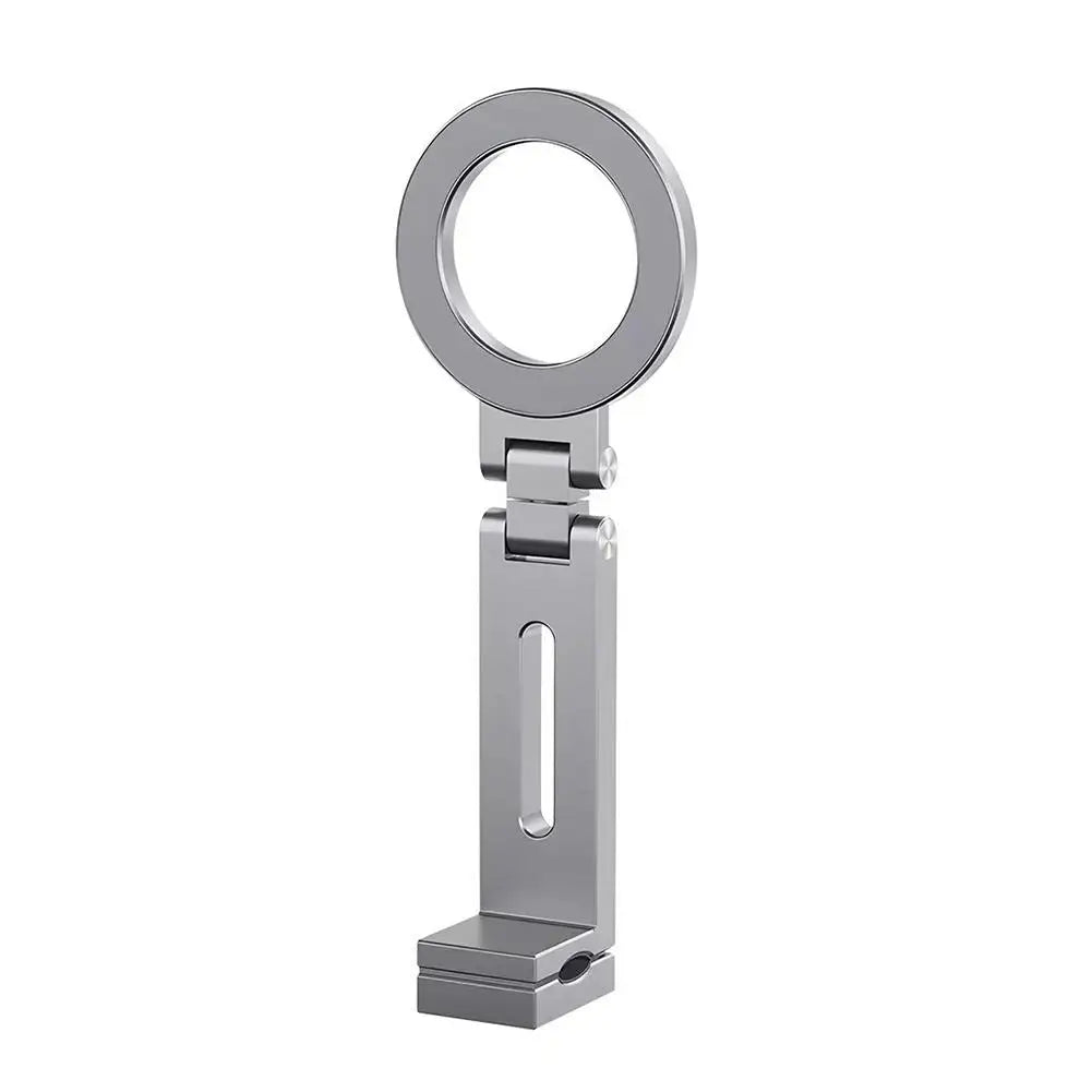 Magnetic Airplane Phone Holder Universal Travel Desk Cell Phone Mount Stand Foldable 360° Rotation Selfie Stick Phone Support