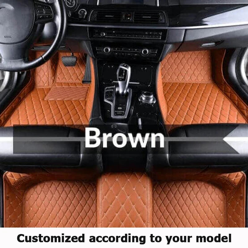 Car Mats For SEAT Cupra Ateca KH7 2016~2022 Auto Floor Rugs Protective Pad Carpets Leather Mat Interior Parts Car Accessories