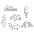 Cartoon Animals Painting Crafts Art Craft Window Painting  Filing Drawing Board Sun Catcher Hanger Suncatchers Craft