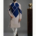 Muslim Kurtta Shirt Men Clothes Folk Kaftan Musulman Kurta Indian Islamic Clothing National Printed Long Sleeve Shirts