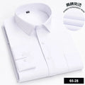 New Classic Shirts For Men Printed Autumn Long Sleeve Plaid Stripe Slim Fit Thin Business Dress Shirts Single Pocket Man Clothes