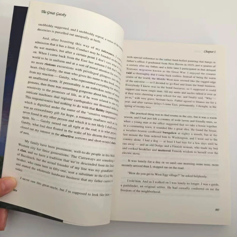 The Great Gatsby World Famous Book Literature English Novel Love Wealth Tragedy Classic Masterpiece