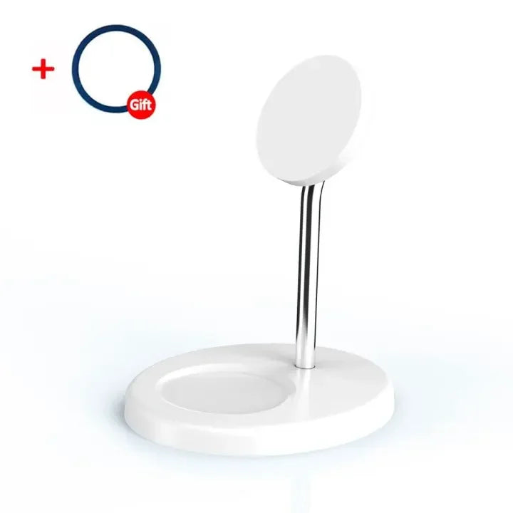Upgraded 30W Magnetic 2 in 1 Wireless Charger Stand For iPhone 15 14 13 12 Pro Max AirPod Pro Fast Phone Charging Station Holder - Free Item Weekend (50% off).