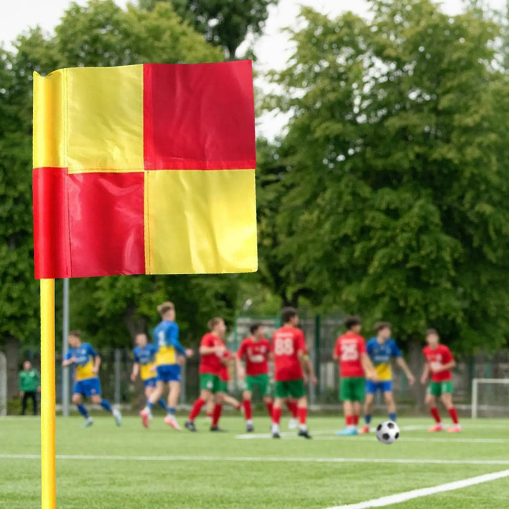 Soccer Corner Flag Supplies Playing Field Equipment for Games Outdoor Sports