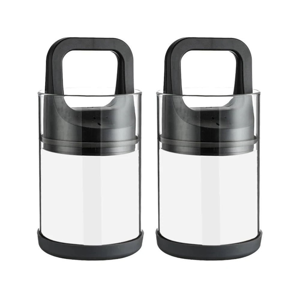 Clear Container Coffee Cans Vented and Vacuum Sealed Beans Fresh Keeping Tank Moisture Proof Storage
