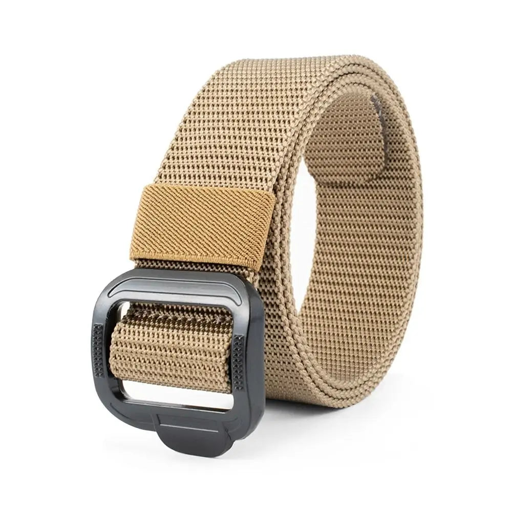 Fashion Vintage Retro Nylon Tactical Belt Trouser Dress Belts Non-Porous Buckle Waistband Waist Strap
