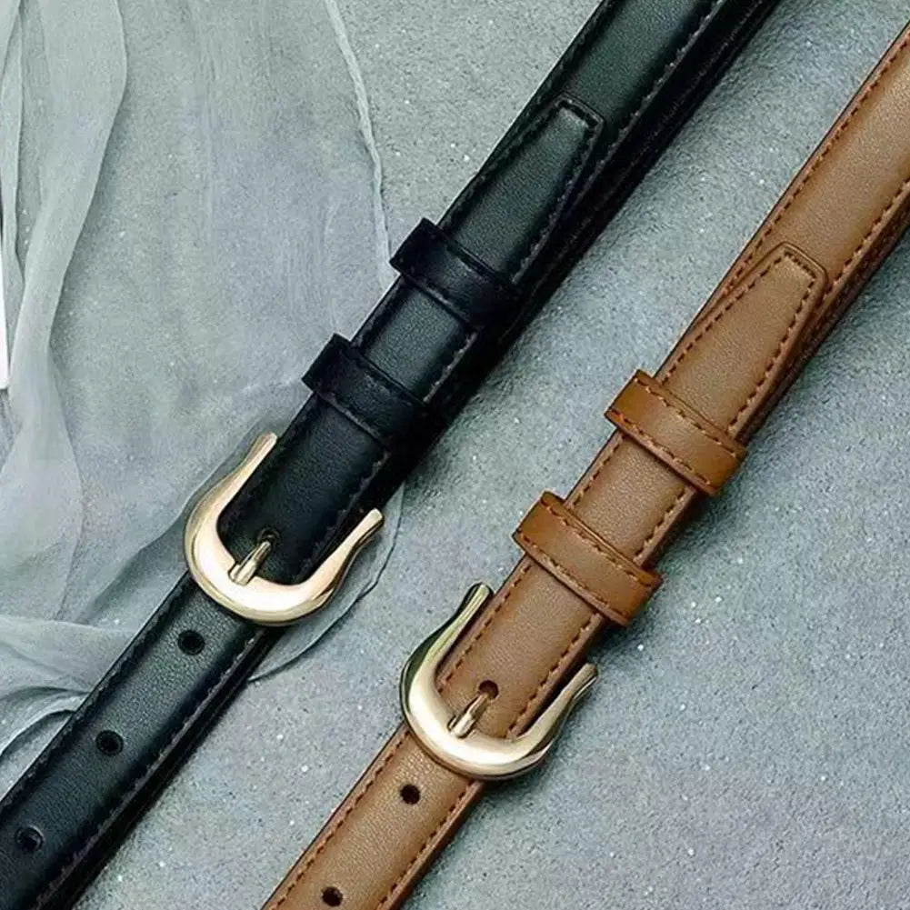 Fashion Belts For Women Luxury Black Brown Belt Women's Trousers Belt For Jeans Lady Waist Belt Strap For Dresses Christmas Gift