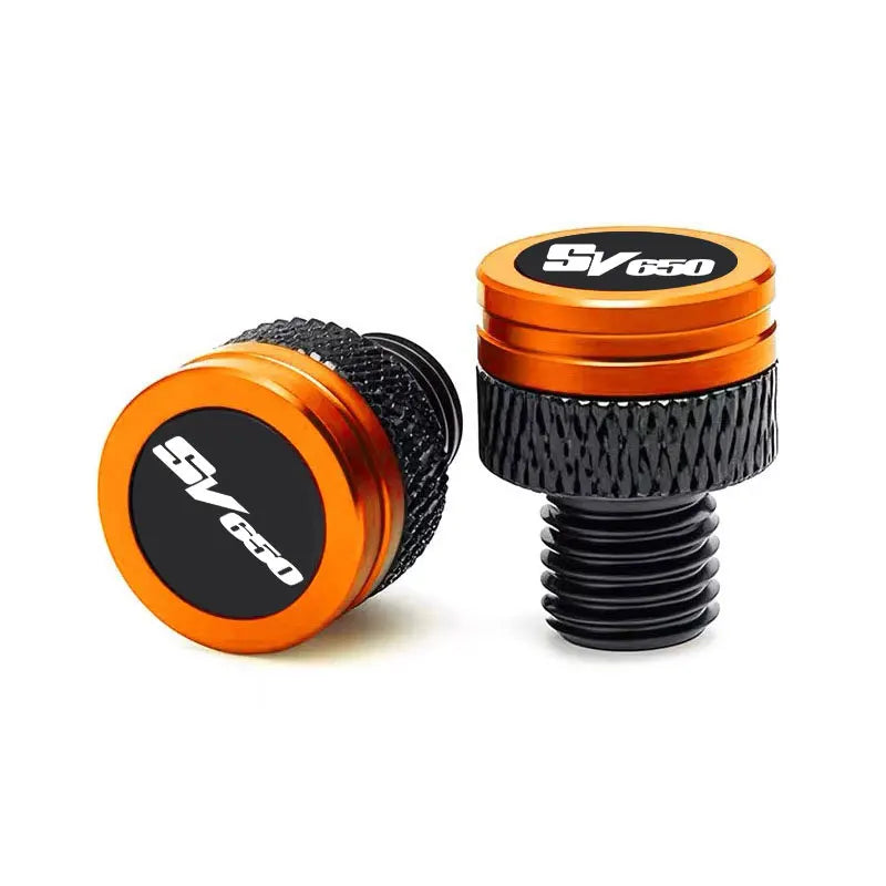 Motorcycle CNC Rearview Side Mirror Hole Cap Plug Accessories For Suzuki SV 650/650X SV650 SV650X Gladius SFV 650 SFV650