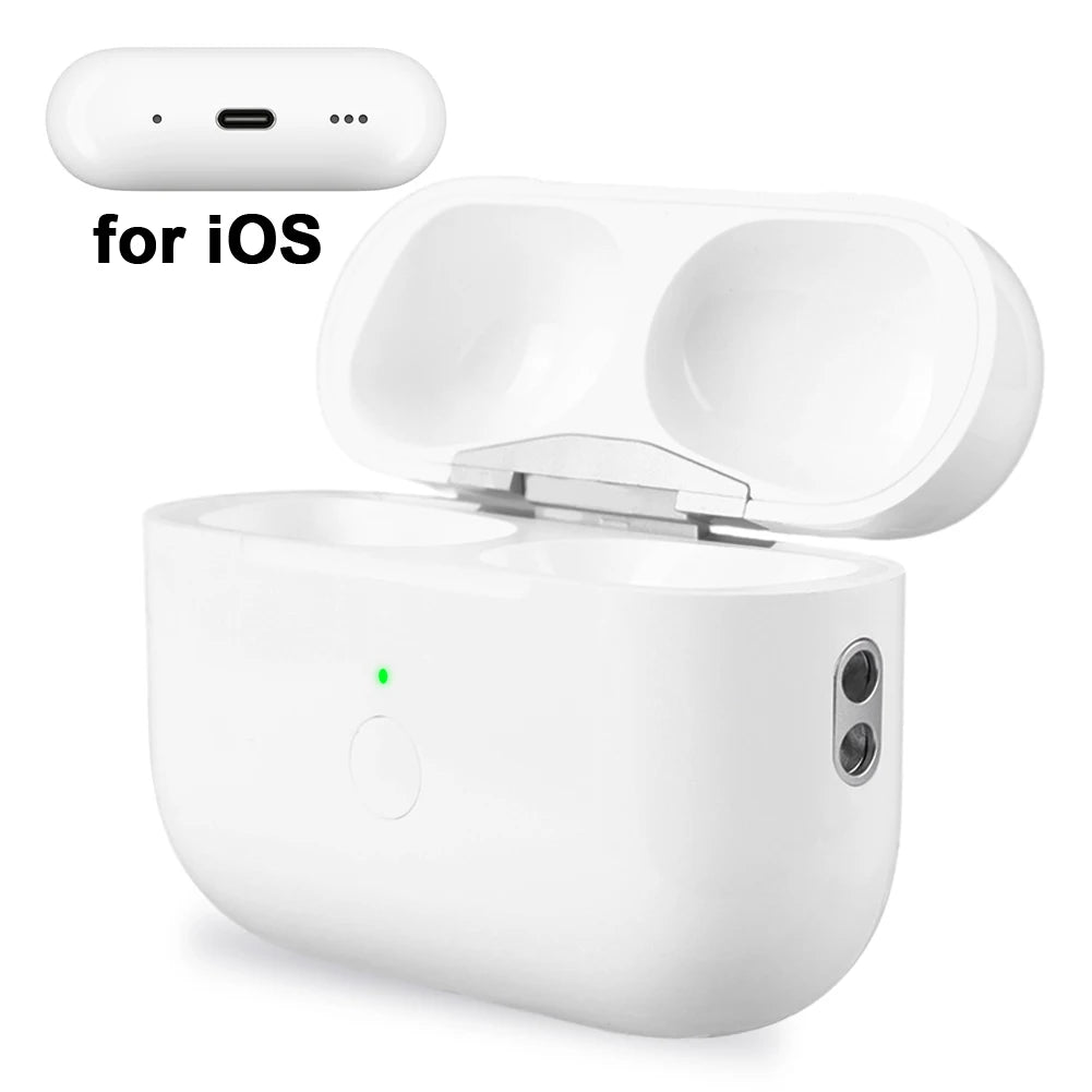 Wireless Charging Case Replacement for Airpods Pro 1 2 3 Earphone Charger Box with Bluetooth Pairing Sync Button &450mAh Battery - Free Item Weekend (50% off).