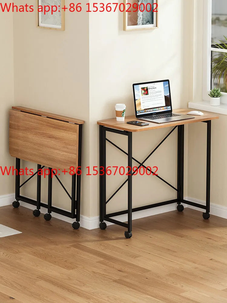 Simple desk lift bedroom bedside computer desk