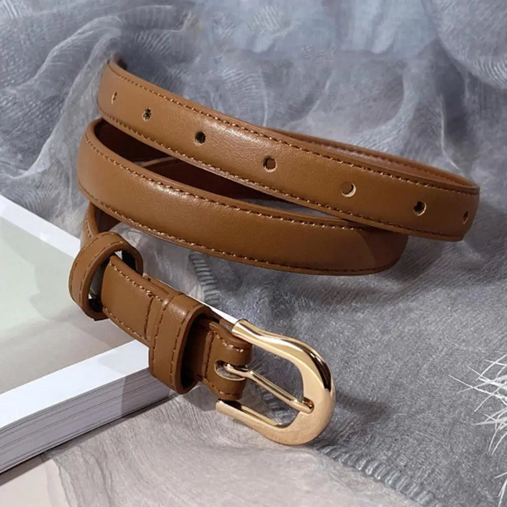 Fashion Belts For Women Luxury Black Brown Belt Women's Trousers Belt For Jeans Lady Waist Belt Strap For Dresses Christmas Gift