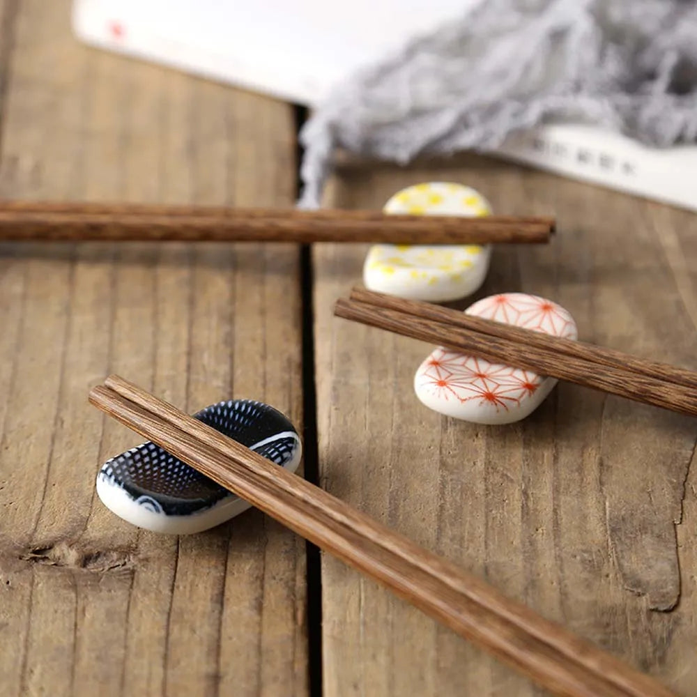 Kitchen Tools Rest Ceramic Tableware Chopsticks Holder Chopsticks Stand Chopsticks Spoon Rack