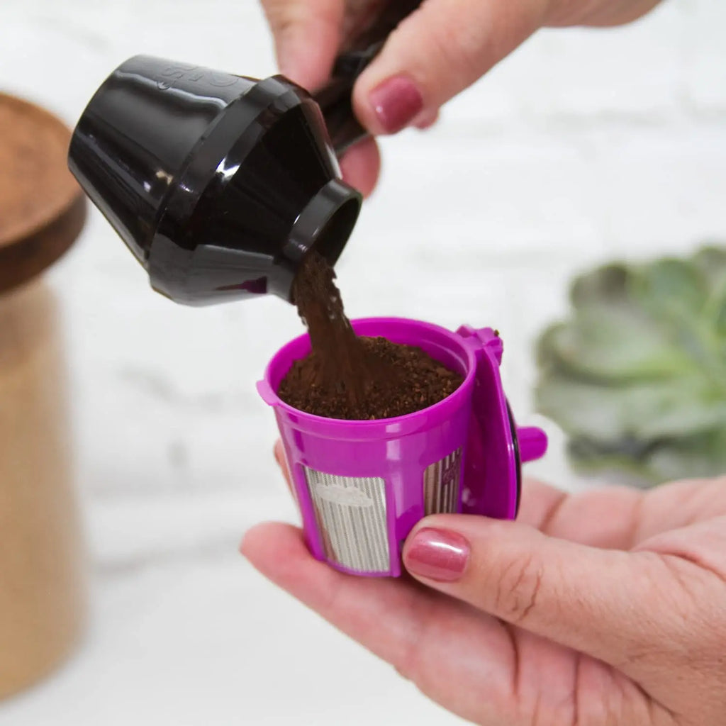 1PC/Coffee Scooper & Funnel for Reusable K Cup Refillable Coffee Pods, 2 Tablespoon Capacity