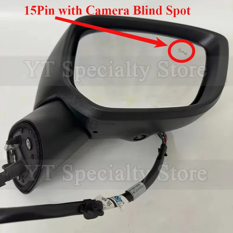 5/9/15Pins Car Side Mirror For Mitsubishi Eclipse Cross 2018 2019-2021 Outside Rearview Mirror Side Rear View Mirror