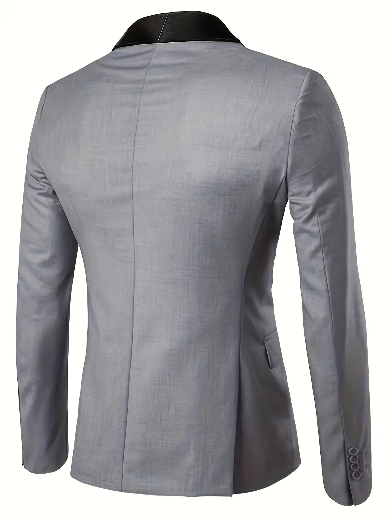Men's three-piece suit, wedding outfit, suit and pants with vest, formal attire for important occasions.