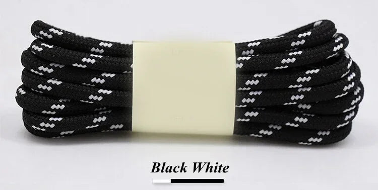 Bold Round Hiking Shoe laces Sneakers Shoelaces High Top Outdoor Walking Boot Laces Shoes Strings Diameter 0.5CM Shoelace 1Pair - Free Item