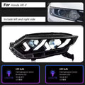Car Styling for Honda HR-V LED Headlight 2015-2021 Headlights HRV Vezel DRL Turn Signal High Beam Angel Auto Accessories