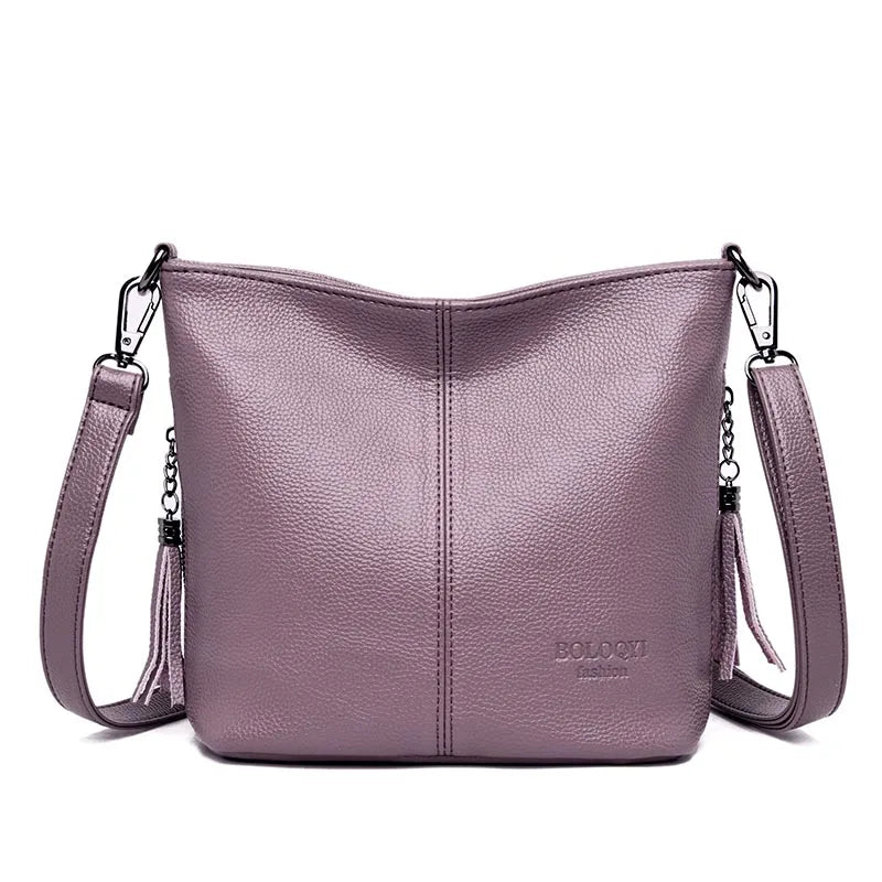Ladies Hand Crossbody Bags For Women Leather Luxury Purses And Handbags Women Shoulder Bags Designer Bucket Sac