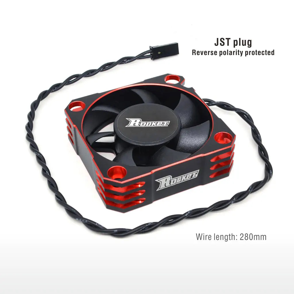 Rocket RC Fan 25mm 30mm 35mm 40mm 50mm SURPASS HOBBY Heat Dissipation Cooling Fan for For 1/10 1/8 Brushless Motor RC Car Part.