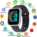 Smartwatch Men Women Wristwatches Smart Watch Message Fitness Monitor Bracelet Birthday Gift Electronic Clock For Android IOS - Free Item.