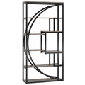 Tribesigns Bookshelf, Industrial 5-Tier Etagere Bookcase, 70.8 inch Tall Bookshelf with 8 Open Storage Shelf, Vintage Grey