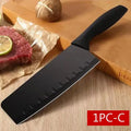 Kitchen Knfie Set Chef Knife Professional Kitchen Knives Fruit Meat Cutting Knives Kitchen Utility Slicing Chopper Butcher Knife