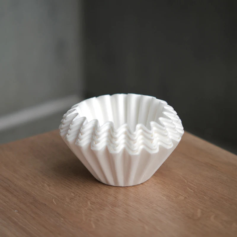 Designed Hand-Poured Ceramic Coffee Tasting Cup Sensory Flavor Sharing Coffee Filter Cup Set American Style Freshness
