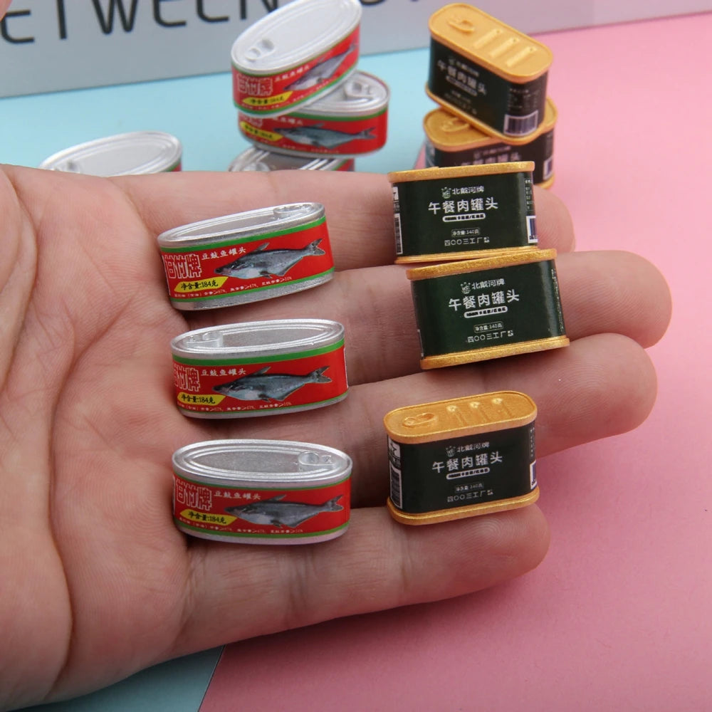 1/12 Or 1/6 Dollhouse Miniature Supermarket  Daily Necessities Snacks Cookies Chocolate Sauce Jam For Blyth Doll Accessories Toy