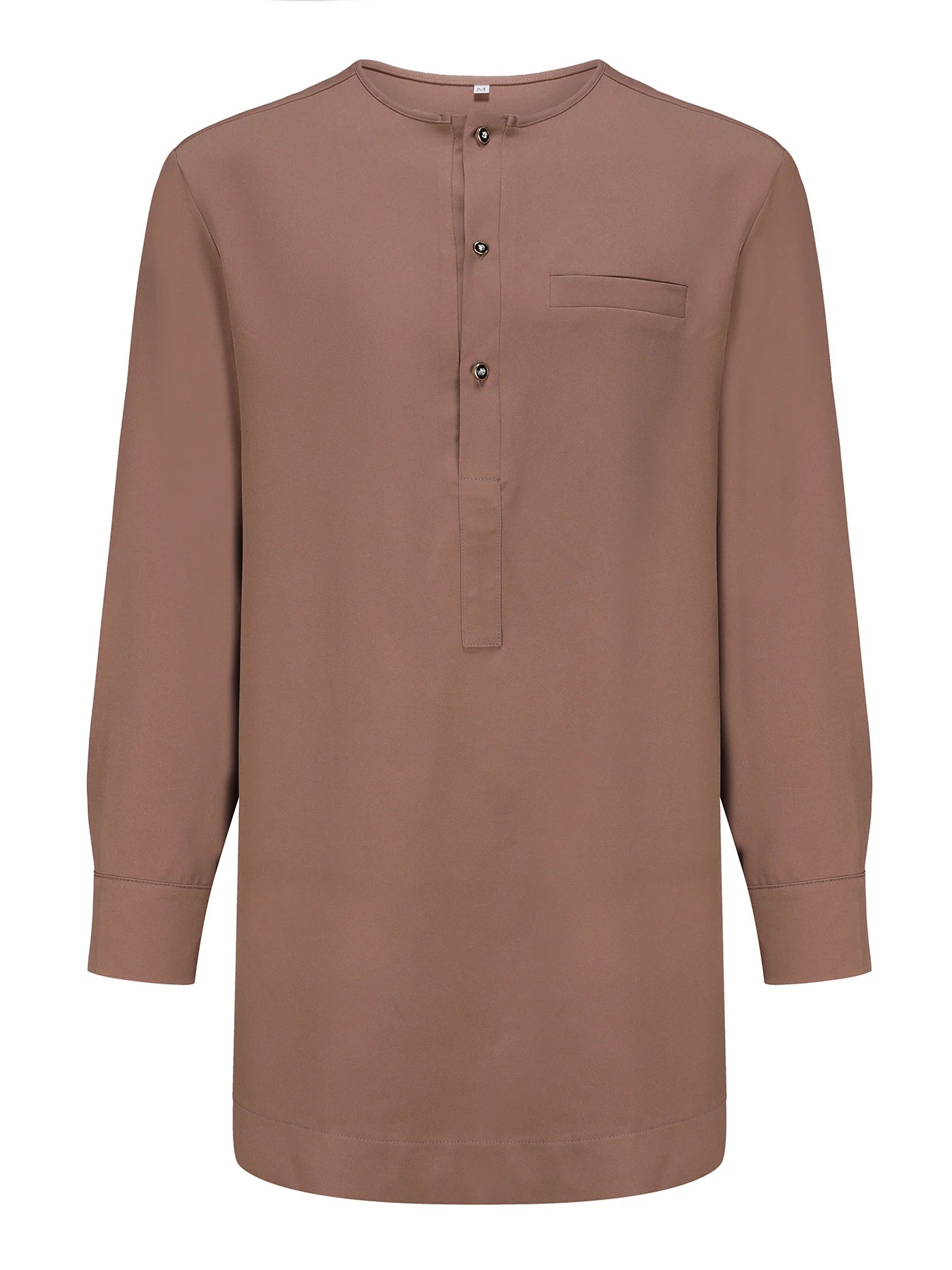 Kaftan Men's Suit African Ethnic Style Long Sleeve Solid Color Casual Suit Men's Traditional Clothing 2-piece Suit