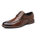 New Fashion Mens Solid-Color Oxford Shoes Business Formal Shoes Comfortable Casual Shoes Dress Party Derby Footwear Man Sneakers