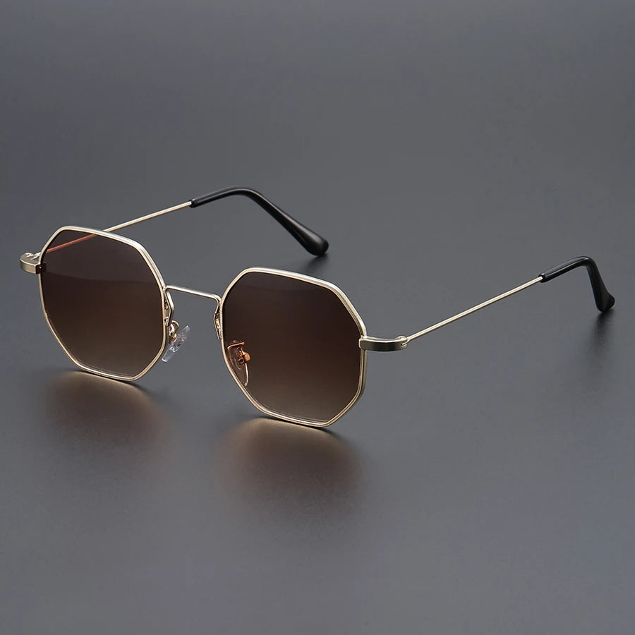 Men's classic geometric frame fashion glasses, suitable for holiday gifts to friends and family