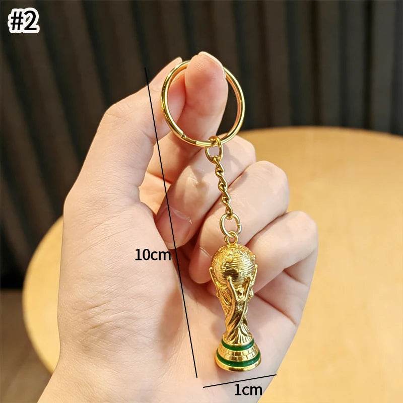 Football Keychain 2026 USA Canada Mexico Sports Pendant Soccer Match Souvenir Accessories Fan Lover Gift Bag Hanging Decoration