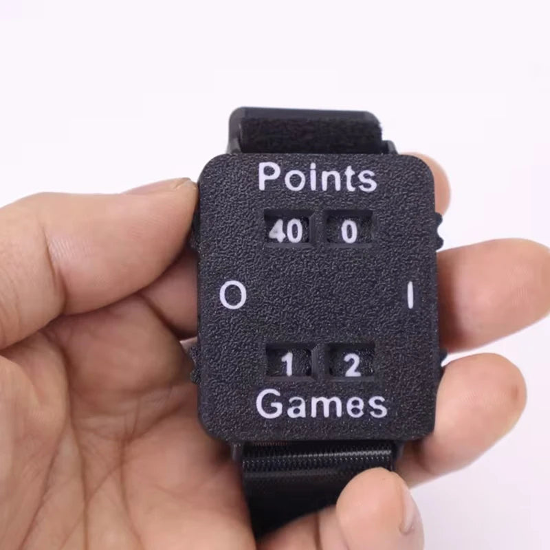 Sports Score Tracker Wristband for Cricket Tennis Padel - Instant Scorekeeping No Memory Loss Ideal for Coaches Referees Players
