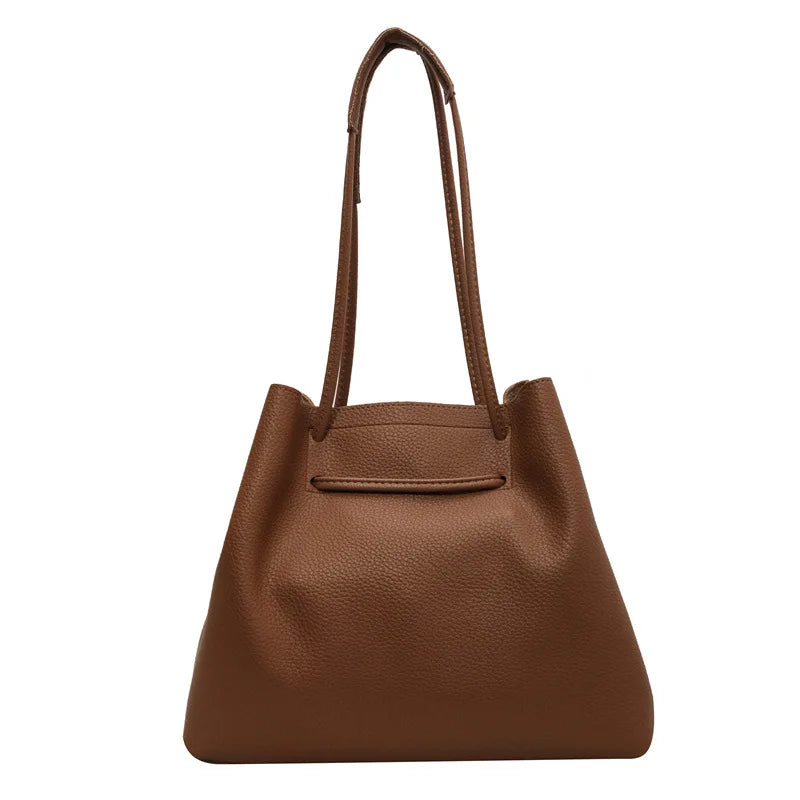2026 Super Hot FashionLargeCapacityBagforWomenTextured Handbag, Versatile Shoulder Bag for Work and Commuting, Underarm Tote Bag