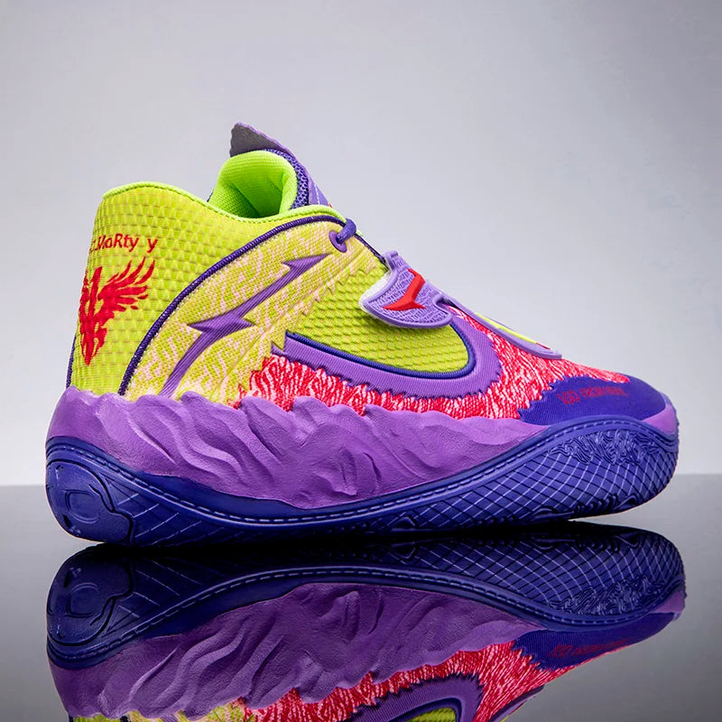 Men's Athletic Basketball Sneakers - Breathable Cushioning Non-Slip Gym Training Running Shoes for Men And Women