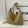 Trendy Women's Soft Cloth Shoulder Bag Solid Color Student 2026 Spring Y2k Casual Style Big Handbags Crossbody Bags for Women