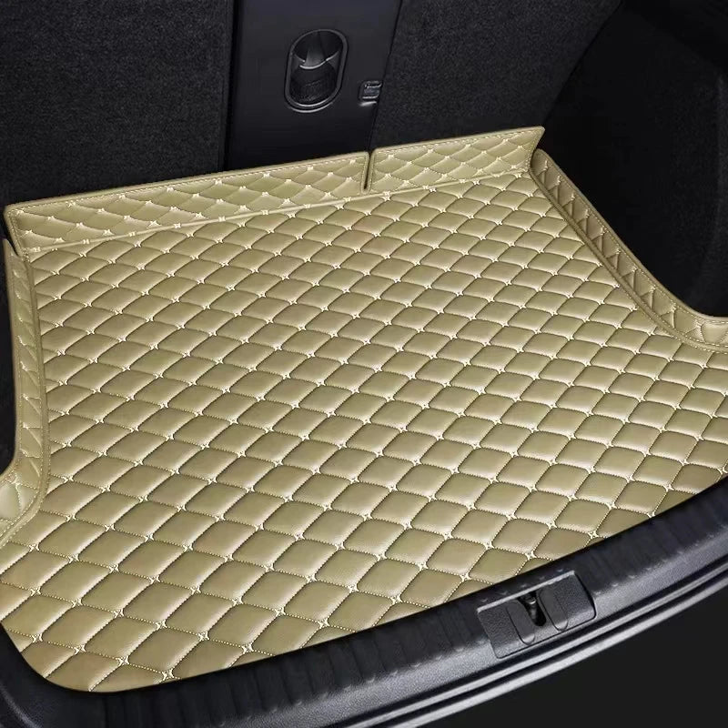 Car Mats For VW VW Passat CC 2008~2016 Floor Rug Set Auto Interior Parts Carpet Pad Luxury Leather Mat Car Accessories