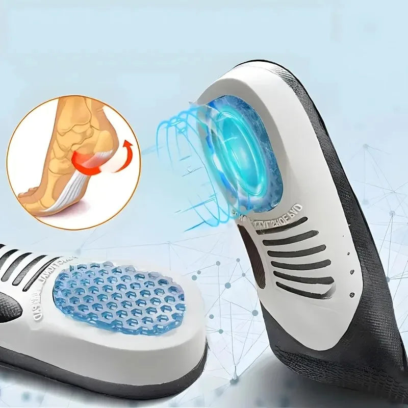 Work Insoles – Thickened, Breathable, Odor-Resistant – Support, Anti-Sprain, Cushioning – Unisex Non-Slip Shoe Insoles - Free Item Weekend (50% off).