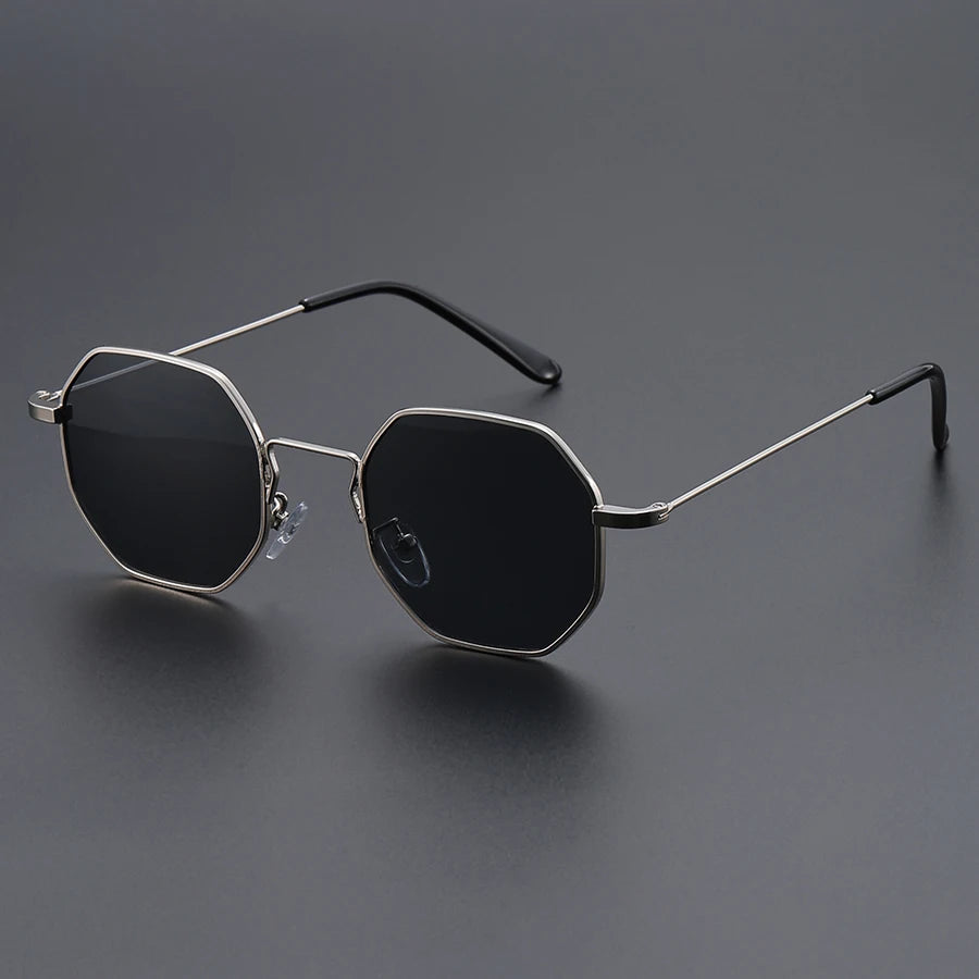 Men's classic geometric frame fashion glasses, suitable for holiday gifts to friends and family